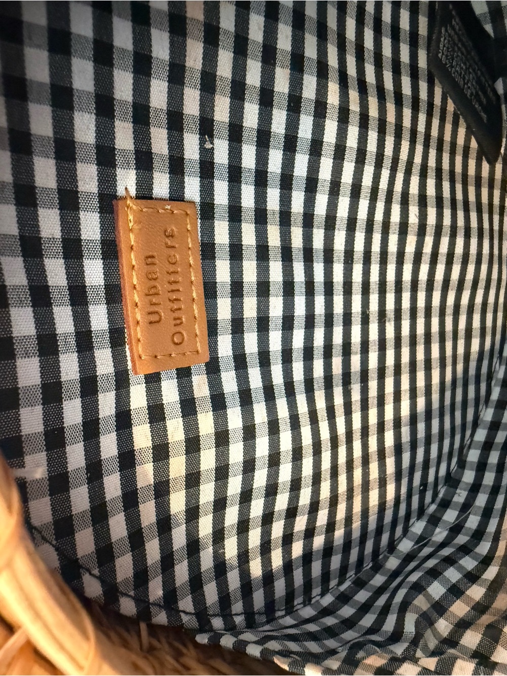 Urban Outfitters Woven Round Crossbody Bag - Tan Brown - Picture 3 of 4